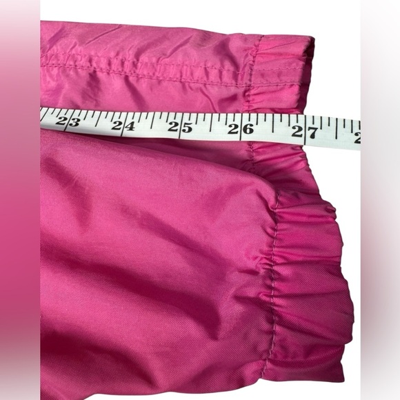 Eddie Bauer Vintage 90's Pink Lightweight Rain Jacket Women's Medium Made In USA - Picture 11 of 14